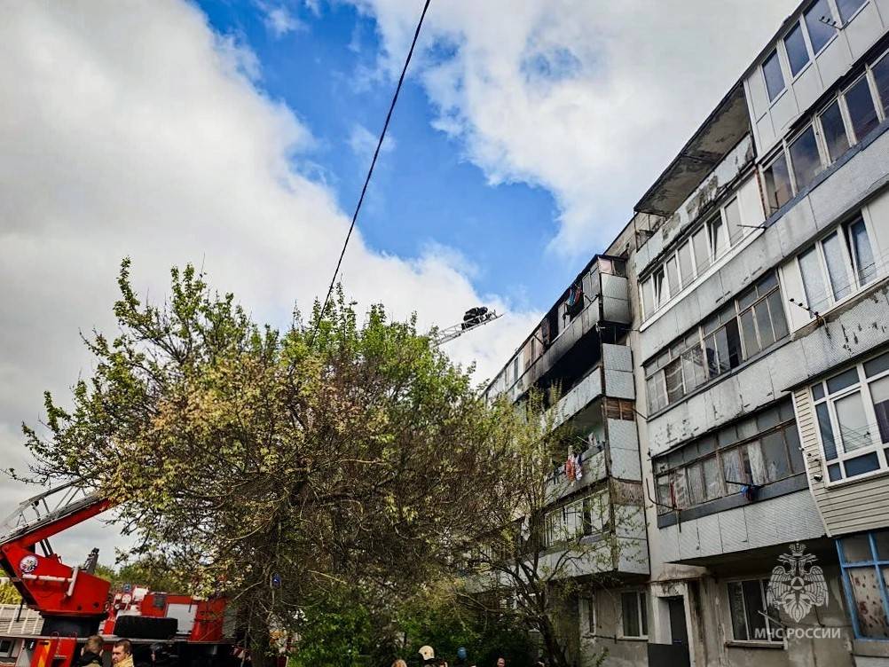 В селе Штурмовое произошел пожар в доме