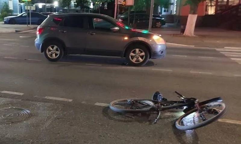 В Симферополе произошло ДТП, в котором пострадал велосипедист