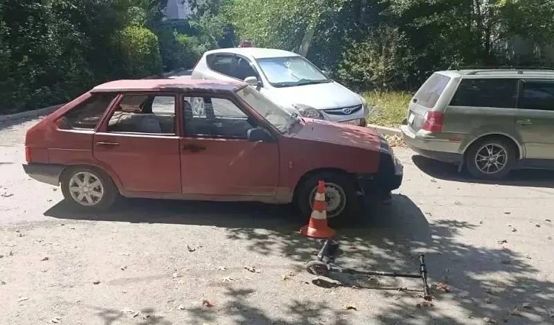 В Севастополе сбили мальчика на электросамокате