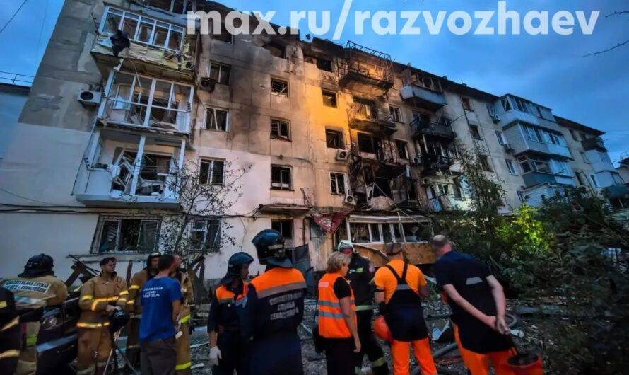 Губернатор Севастополя: от удара БПЛА сильно пострадал пятиэтажный дом