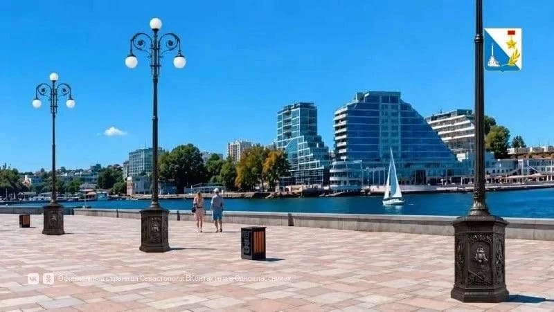 На набережной Приморского бульвара появятся новые фонари